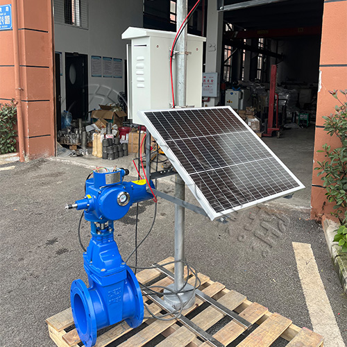 河津皓久 Z945X-16Q免布线太阳能电动闸阀 农业灌溉 支持远程智能控制
